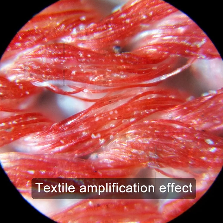 MG10081-1 60-100X Adjustable Focus Magnifier LED Light Pocket Microscope - Digital Microscope by PMC TechLife | Online Shopping South Africa | PMC TechLife