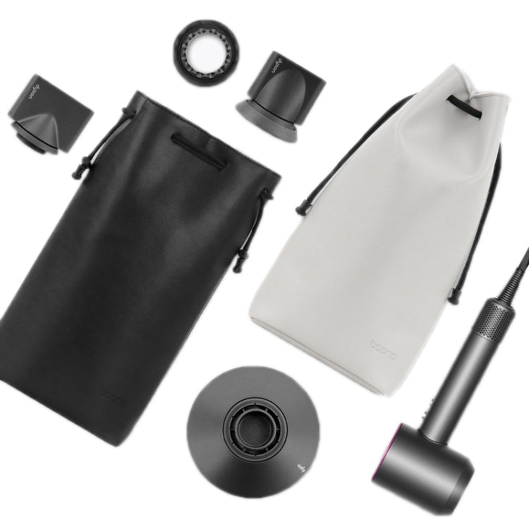Baona DS-003 for Dyson Hair Dryer Complete Accessories PU Storage Bag(Black) - free shipping - PMC TechLife - Order now!
