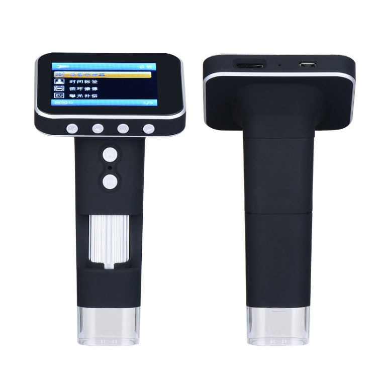 DM1 3.5-inch Screen Smart Wireless 500X HD Digital Microscope Handheld Portable Children Microscope with Stand - Digital Microscope by PMC TechLife | Online Shopping South Africa | PMC TechLife | Buy Now Pay Later Mobicred