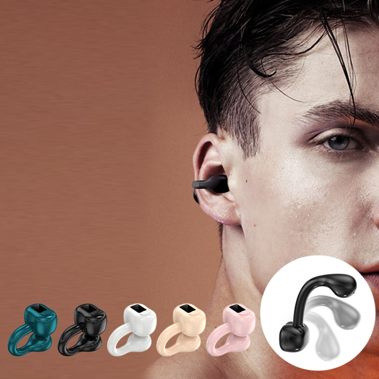 M10 IPX5 Waterproof Ear Clip Bluetooth Earphones, Style: Doble White - Bluetooth Earphone by PMC TechLife | Online Shopping South Africa | PMC TechLife