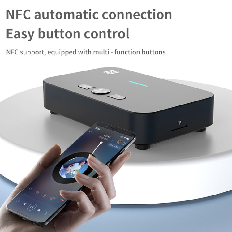 A2 NFC 5.1 Bluetooth U Disk/TF Card/AUX/RCA Receiving Transmitter - Audio Receiver Transmitter by PMC Jewellery | Online Shopping South Africa | PMC Jewellery