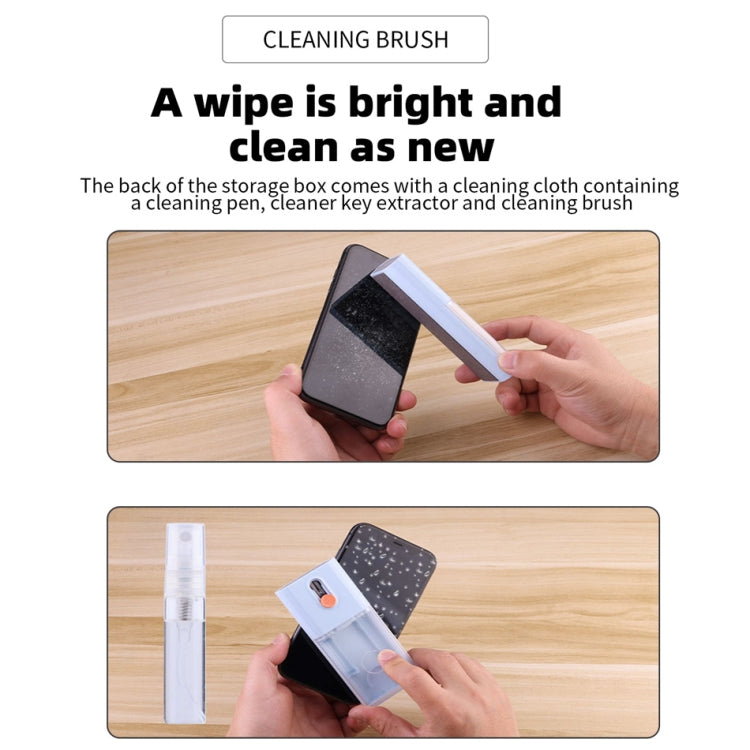 Q6S 10-in-1 Bluetooth Headphone Cleaning Pen Mobile Computer Keyboard Screen Digital Camera Cleaning Kit(White) - Other Accessories by PMC TechLife | Online Shopping South Africa | PMC TechLife