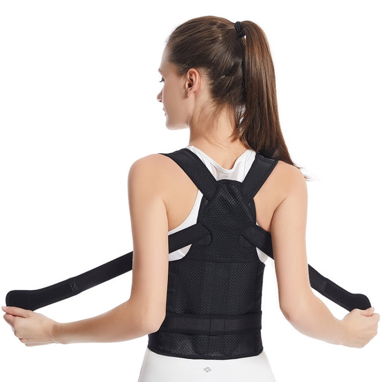 MK-098  Back Posture Corrector Back Support Fixation Correction Belt, Size: L(Black) - Corrector by PMC Jewellery | Online Shopping South Africa | PMC Jewellery