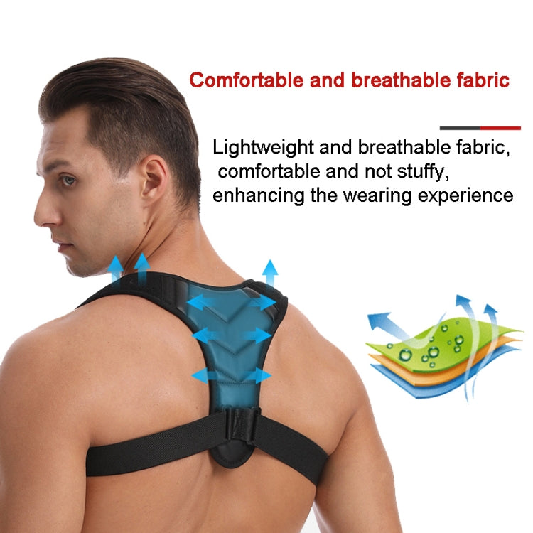 MK118 Back Correction Belt PU Leather Anti-Hunchback Strap Posture Corrector - Corrector by PMC Jewellery | Online Shopping South Africa | PMC Jewellery