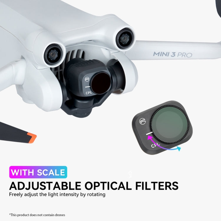For DJI Mini 3 Pro RCSTQ PL Filters Drone Accessoires ND8/PL - Other by RCSTQ | Online Shopping South Africa | PMC TechLife | Buy Now Pay Later Mobicred