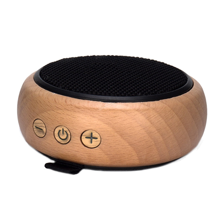 BT810 Small Outdoor Portable Wooden Bluetooth Speaker Support TF Card & 3.5mm AUX(Black) - Mini Speaker by PMC Jewellery | Online Shopping South Africa | PMC Jewellery