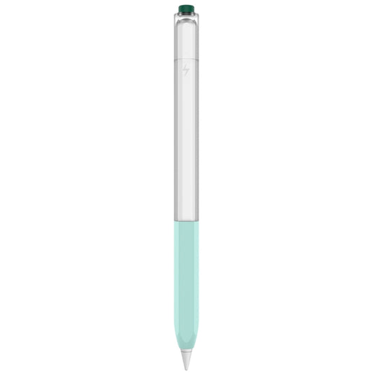 For Apple Pencil 2 AhaStyle PT-LC05 Jelly Style Translucent Silicone Protective Pen Case(Mint) - Pencil Accessories by AhaStyle | Online Shopping South Africa | PMC Jewellery