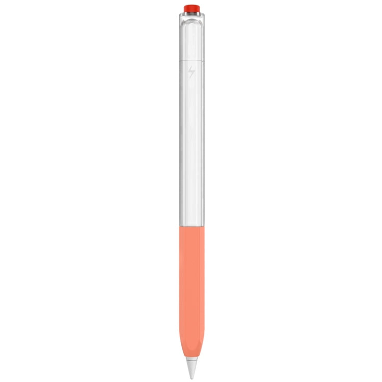 For Apple Pencil 2 AhaStyle PT-LC05 Jelly Style Translucent Silicone Protective Pen Case(Orange) - free shipping - PMC TechLife - Order now!