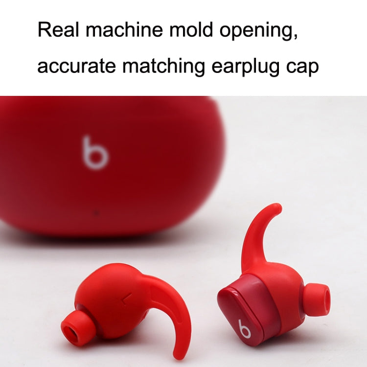 For Beats Studio Buds 2pairs Wireless Bluetooth Earphone Silicone Non-slip Ear Caps(White) - Anti-dust & Ear Caps by PMC TechLife | Online Shopping South Africa | PMC TechLife