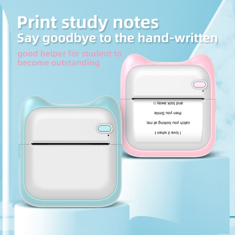 A31 Bluetooth Handheld Portable Self-adhesive Thermal Printer, Color: Blue+5 Rolls Printer Paper - Printer by PMC TechLife | Online Shopping South Africa | PMC TechLife