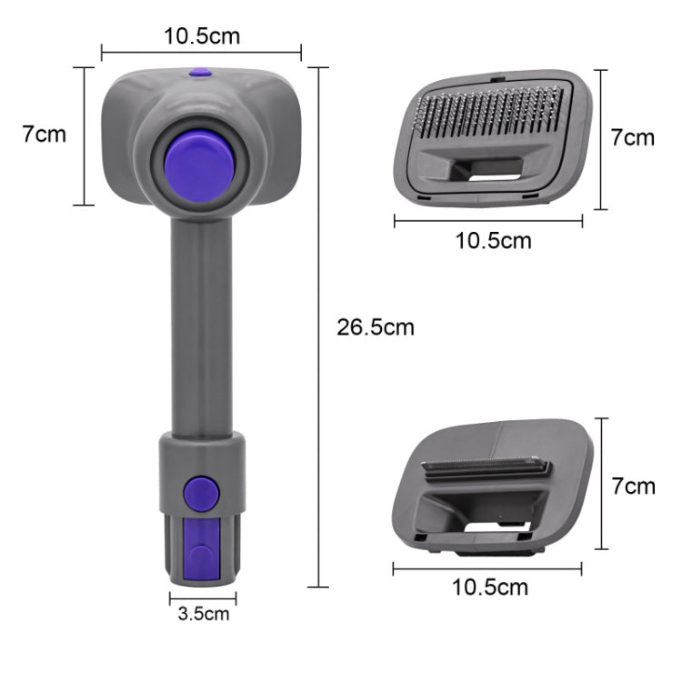 For Dyson V6 V7 V8 V10 V11 Vacuum Cleaner Pet Hair Suction Head, Spec: Standard - Dyson Accessories by PMC Jewellery | Online Shopping South Africa | PMC Jewellery