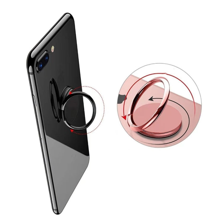 Full Metal Bracket 360 Degree Rotating Magnetic Phone Ring Buckle(Silver) - Ring Holder by PMC TechLife | Online Shopping South Africa | PMC TechLife