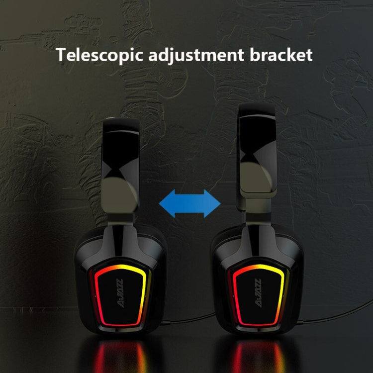 Ajazz AX368 Computer Game Audio Recognition RGB Headset 7.1 Channel Version (Pink) - free shipping - PMC TechLife - Order now!