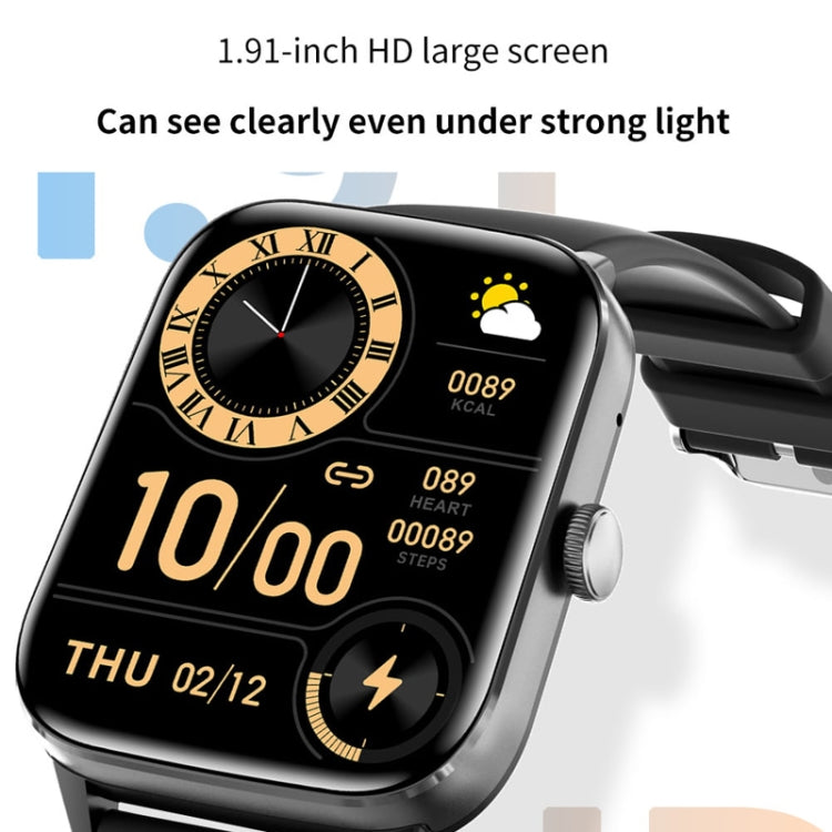 Aluminum Voice Assistant Music Blood Glucose Watch(Pink) - Smart Watches by PMC TechLife | Online Shopping South Africa | PMC TechLife
