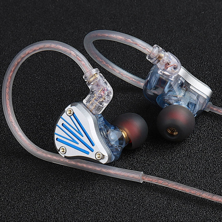 FZ In Ear Wired Cable Metal Live Broadcast Earphone, Color: Blue - In Ear Wired Earphone by FZ | Online Shopping South Africa | PMC Jewellery