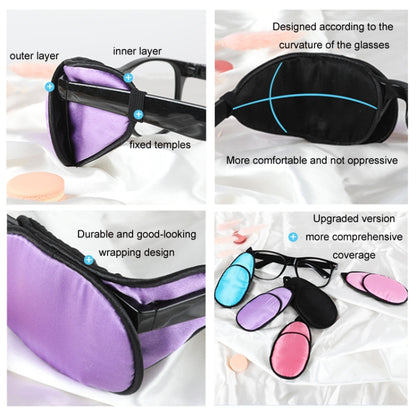 Children Silk Blackout Monocular Strabismus Training Corrective Eye Mask, Color: Violet - Glasses Accessories by PMC Jewellery | Online Shopping South Africa | PMC Jewellery