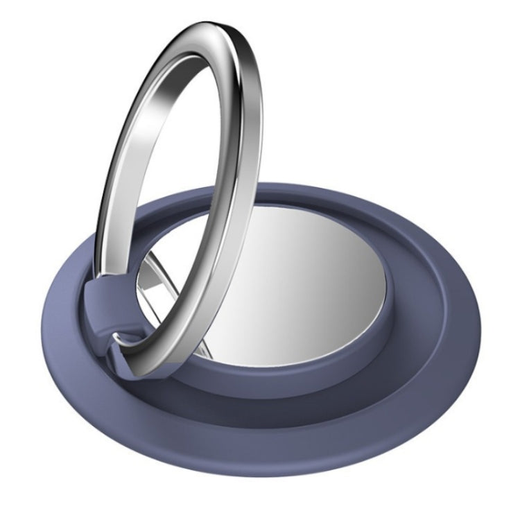 5pcs Car Magnetic Metal Ring Buckle Mobile Phone Holder(Lavender Gray) - Ring Holder by PMC TechLife | Online Shopping South Africa | PMC TechLife