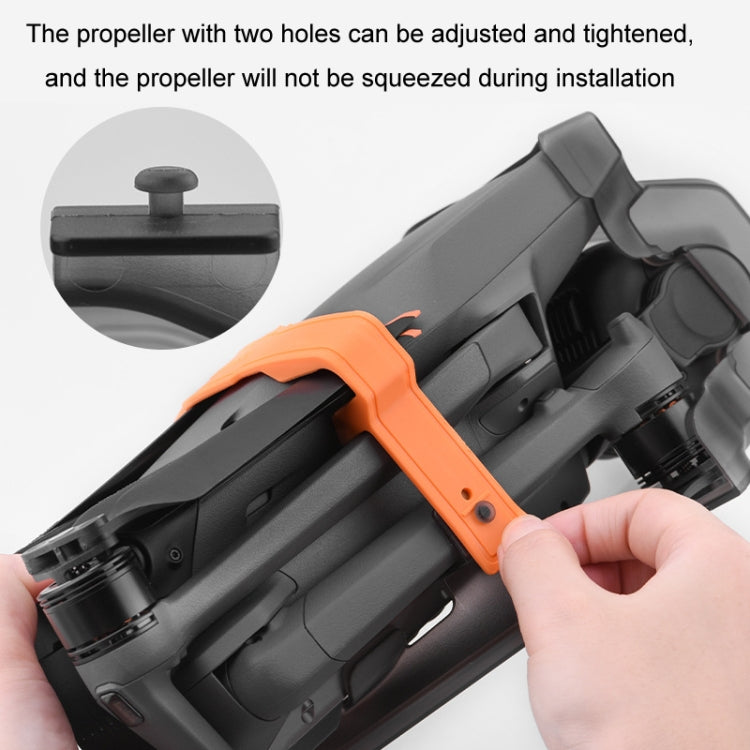 For DJI Mavic 3PRO BRDRC 2 In 1 Lens Cover Gimbal Protective Cover Propeller(Black) - free shipping - PMC TechLife - Order now!