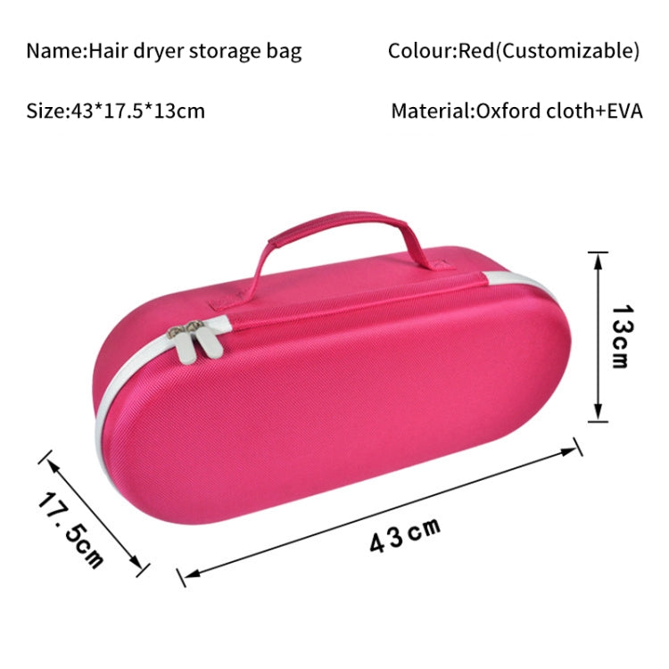 For Dyson HD01 HD03 Hair Dryer Storage Box EVA Hard Shell Bag(Rose Red) - free shipping - PMC TechLife - Order now!