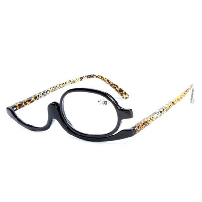 Makeup Presbyopic Glasses Monolithic Reading Glass Magnifying Glass, Degree: +150(Black) - Presbyopic Glasses by PMC Jewellery | Online Shopping South Africa | PMC Jewellery