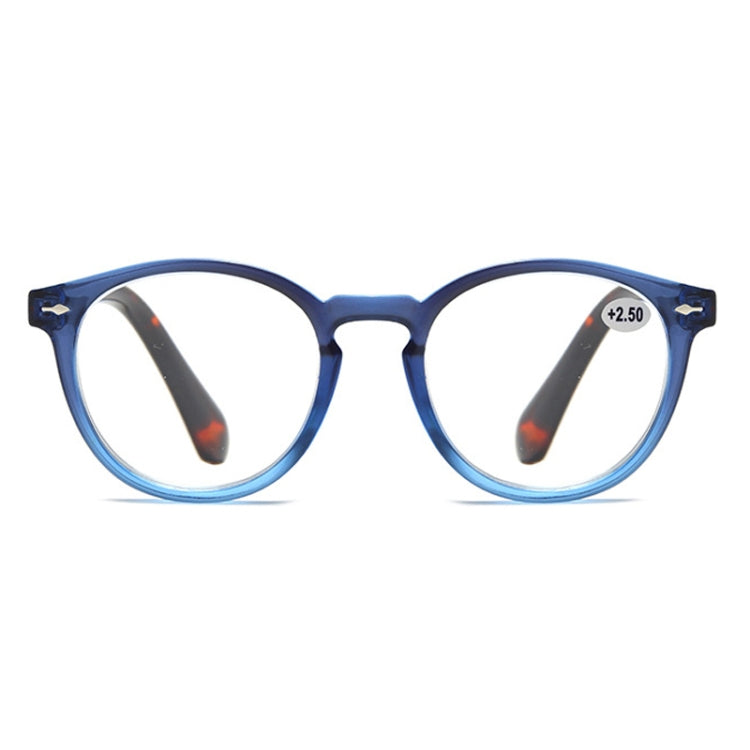 Retro Flexible Durable Portability HD Presbyopic Glasses +100(Graduate Blue) - Presbyopic Glasses by PMC Jewellery | Online Shopping South Africa | PMC Jewellery