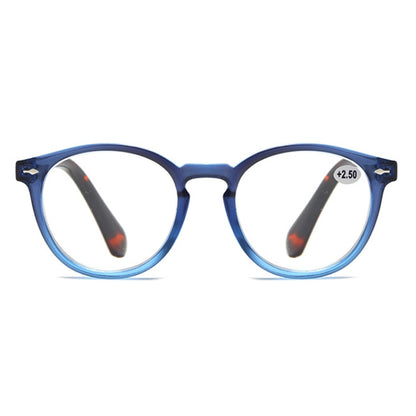 Retro Flexible Durable Portability HD Presbyopic Glasses +300(Graduate Blue) - Presbyopic Glasses by PMC Jewellery | Online Shopping South Africa | PMC Jewellery