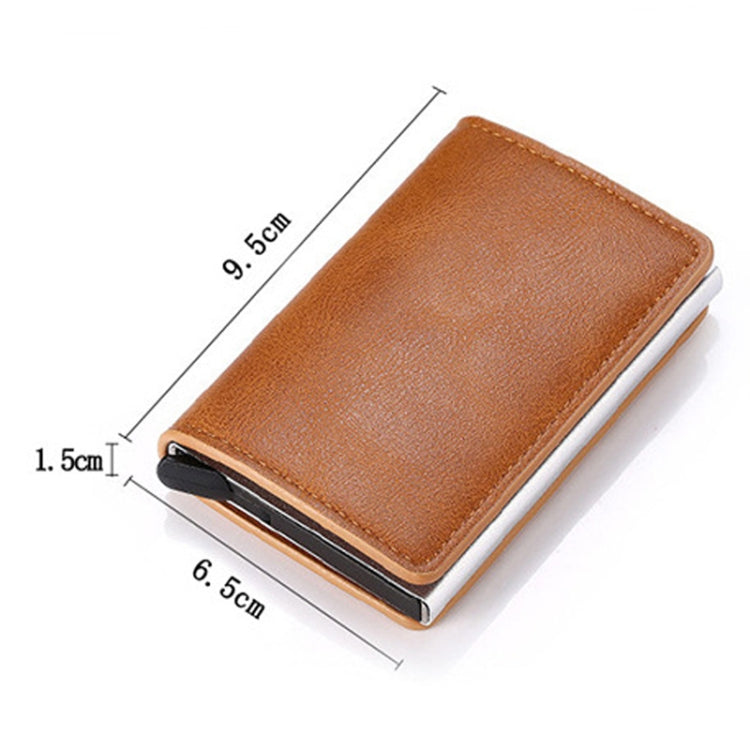 HUMERPAUL RFID Anti-Magnetic Automatic Card Set Credit Card Box Coin Bag(Black) - Antimagnetic RFID Package by HUMERPAUL | Online Shopping South Africa | PMC TechLife | Buy Now Pay Later Mobicred