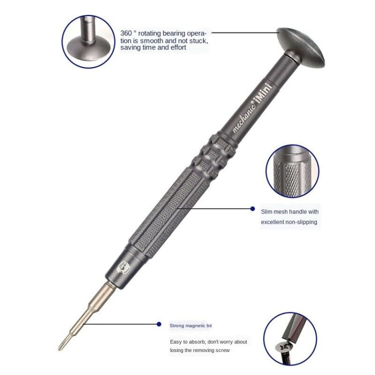 MECHANIC iMini Series Mobile Phone Repair Glasses Screw Batch Clock Tool, Series: Phillips 1.2 - Screwdriver by MECHANIC | Online Shopping South Africa | PMC Jewellery