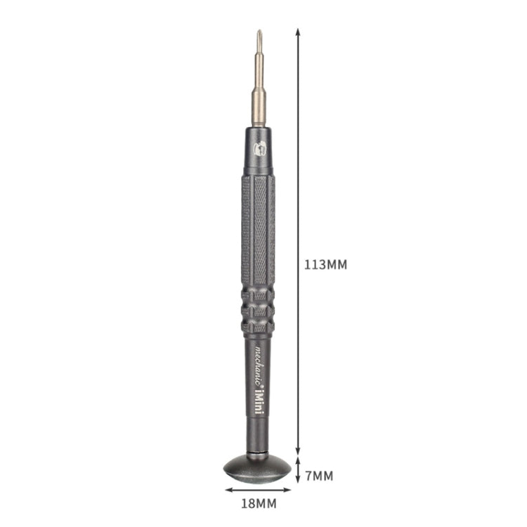 MECHANIC iMini Series Mobile Phone Repair Glasses Screw Batch Clock Tool, Series: Triangle 0.6 - Screwdriver by MECHANIC | Online Shopping South Africa | PMC TechLife
