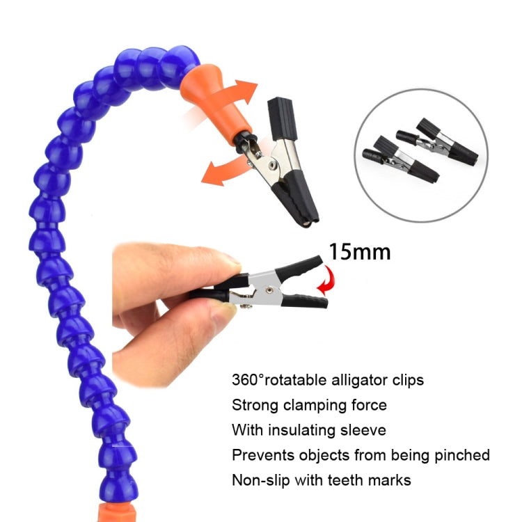 Phone PCB Circuit Board Repair Fixed Folder Welding Assisted DIY Model Clamping Tool, Style: 5 Claws (Blue) - free shipping - PMC TechLife - Order now!