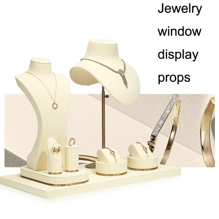 24x13x2.5cm Increased Board Window Jewelry Display Props Necklace Earrings Ring Jewelry Stand - Jewelry Storages by PMC Jewellery | Online Shopping South Africa | PMC Jewellery