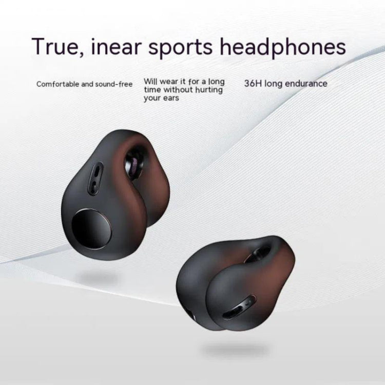 JX80 TWS Wireless Bone Conduction Clip-On Ear Noise Reduction Bluetooth Headset(Skin Color) - TWS Earphone by PMC Jewellery | Online Shopping South Africa | PMC Jewellery
