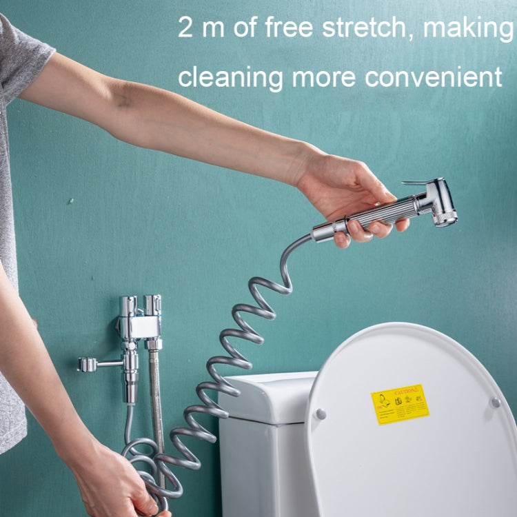 Toilet Mate Booster Flusher Toilet Cleaning Shower Set, Specification: Black Copper Model - Shower Head by PMC TechLife | Online Shopping South Africa | PMC TechLife | Buy Now Pay Later Mobicred