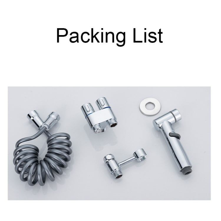 Toilet Mate Booster Flusher Toilet Cleaning Shower Set, Specification: Black Copper Model - Shower Head by PMC TechLife | Online Shopping South Africa | PMC TechLife | Buy Now Pay Later Mobicred