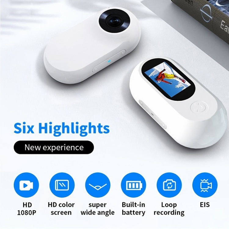 Magnetic Thumb Camera Portable HD Camera For Outdoor Cycling, Model: Standard+Pet Silicone Collar - free shipping - PMC TechLife - Order now!