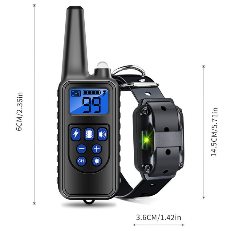 800m Remote Control Stop Barker Dog Trainer Smart Anti-Disturbance Vibration Collar, Specification: With 3 Collars - Training Aids by PMC TechLife | Online Shopping South Africa | PMC TechLife | Buy Now Pay Later Mobicred