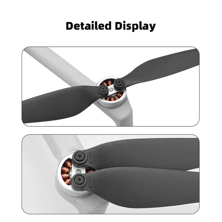 For DJI Mini 4 Pro 4pairs  Drone Propeller Blades 6030F Props Replacement Parts -  by PMC Jewellery | Online Shopping South Africa | PMC Jewellery | Buy Now Pay Later Mobicred