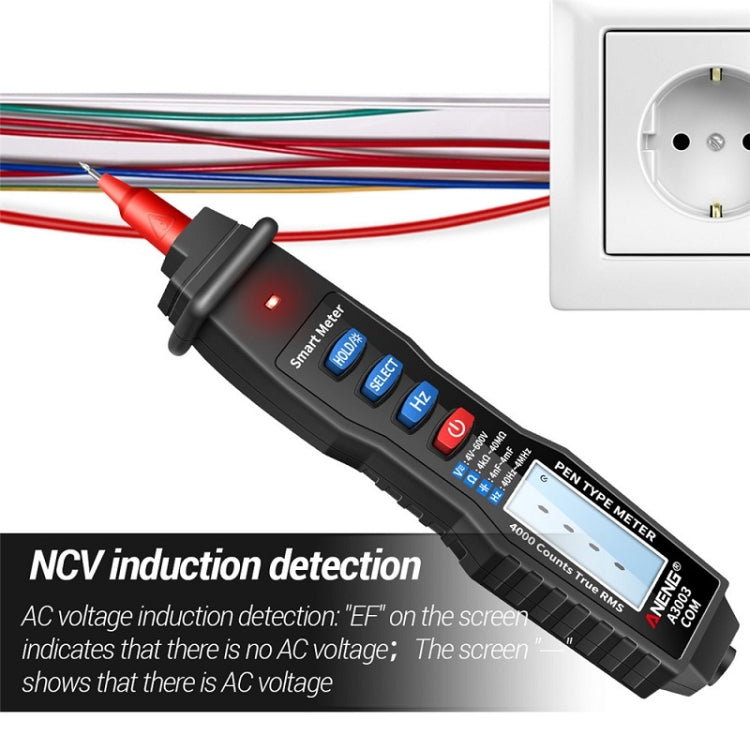 ANENG A3003 Multi-Function Pen-Type High-Precision Smart Multimeter(Black) - Digital Multimeter by ANENG | Online Shopping South Africa | PMC Jewellery