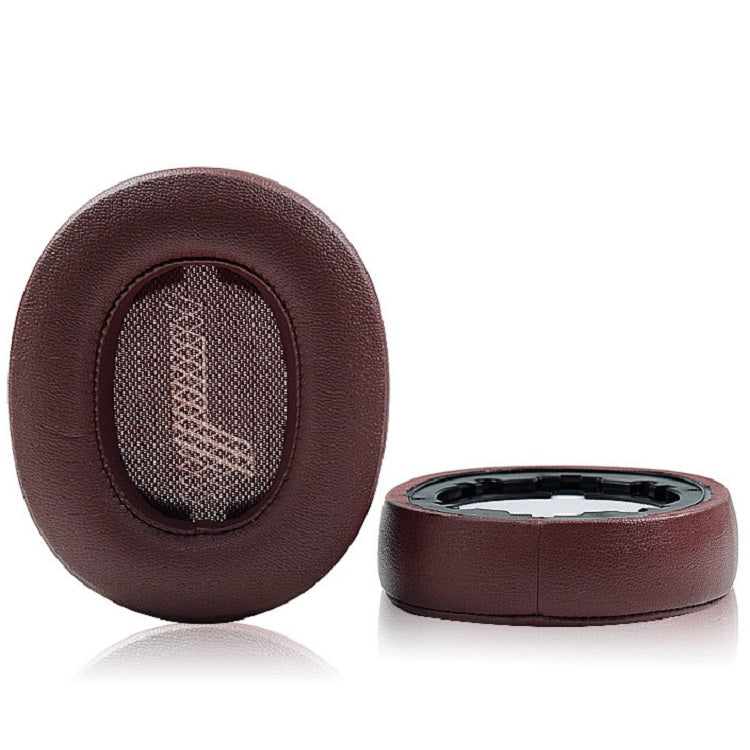 2 PCS For JBL Live 500BTNC Headphone Sponge Sleeve Earmuffs(Brick Red) - Earmuff & Pad by PMC TechLife | Online Shopping South Africa | PMC TechLife | Buy Now Pay Later Mobicred