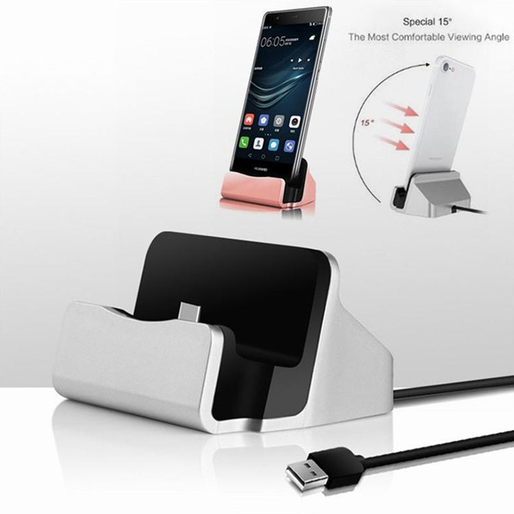 USB-C / Type-C 3.1 Sync Data / Charging Dock Charger(Rose Gold) - free shipping - PMC TechLife - Order now!