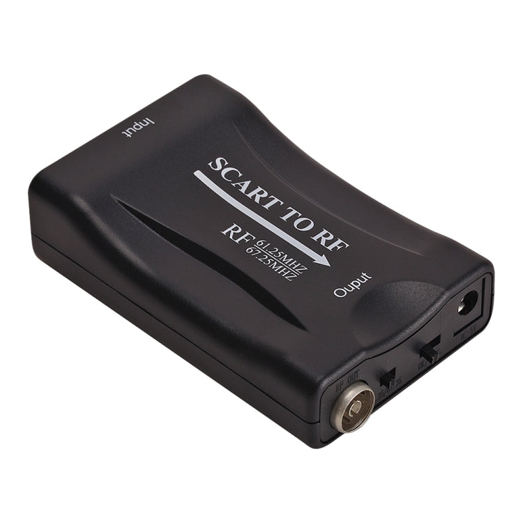 SCART to RF Video Converter, Support RF67.25MHz, 61.25MHz - DVB-T & Analog Solutions by PMC TechLife | Online Shopping South Africa | PMC TechLife
