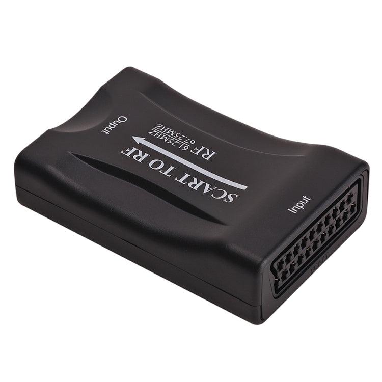 SCART to RF Video Converter, Support RF67.25MHz, 61.25MHz - DVB-T & Analog Solutions by PMC TechLife | Online Shopping South Africa | PMC TechLife