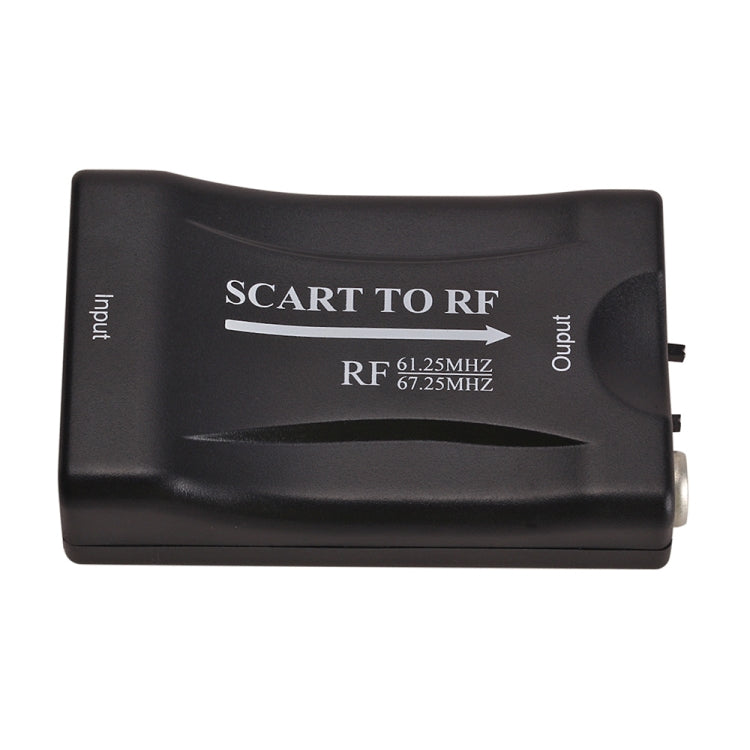 SCART to RF Video Converter, Support RF67.25MHz, 61.25MHz - DVB-T & Analog Solutions by PMC TechLife | Online Shopping South Africa | PMC TechLife