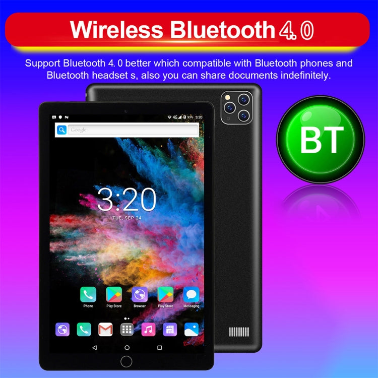 BDF A10 3G Phone Call Tablet PC, 10 inch, 1GB+16GB, Android 5.1, MTK6592 Octa Core Cortex-A7, Support Dual SIM & Bluetooth & WiFi & GPS, EU Plug(Black) - BDF by BDF | Online Shopping South Africa | PMC Jewellery