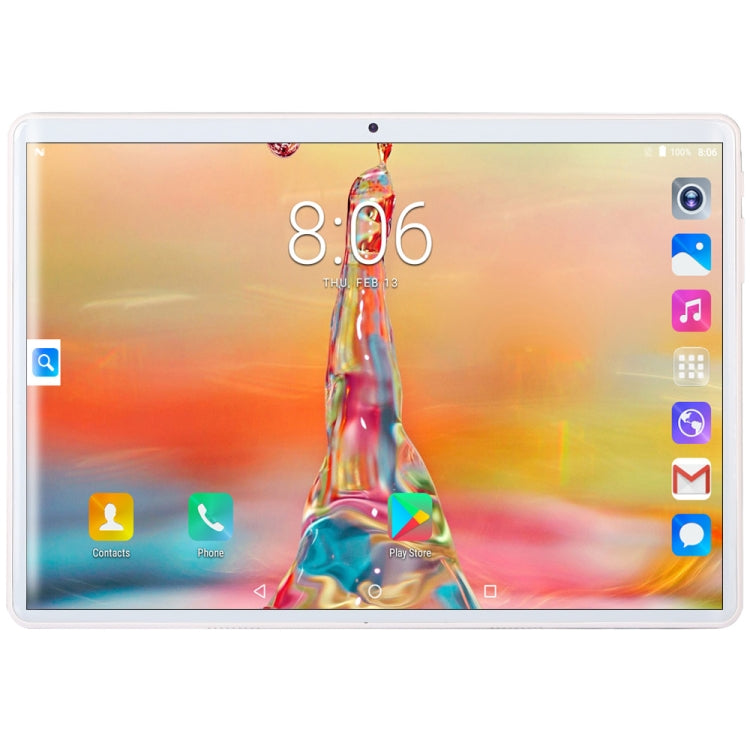 BDF S10 3G Phone Call Tablet PC, 10.1 inch, 2GB+32GB, Android 9.0, MTK8321 Octa Core Cortex-A7, Support Dual SIM & Bluetooth & WiFi & GPS, EU Plug(Pink) - BDF by PMC Jewellery | Online Shopping South Africa | PMC Jewellery