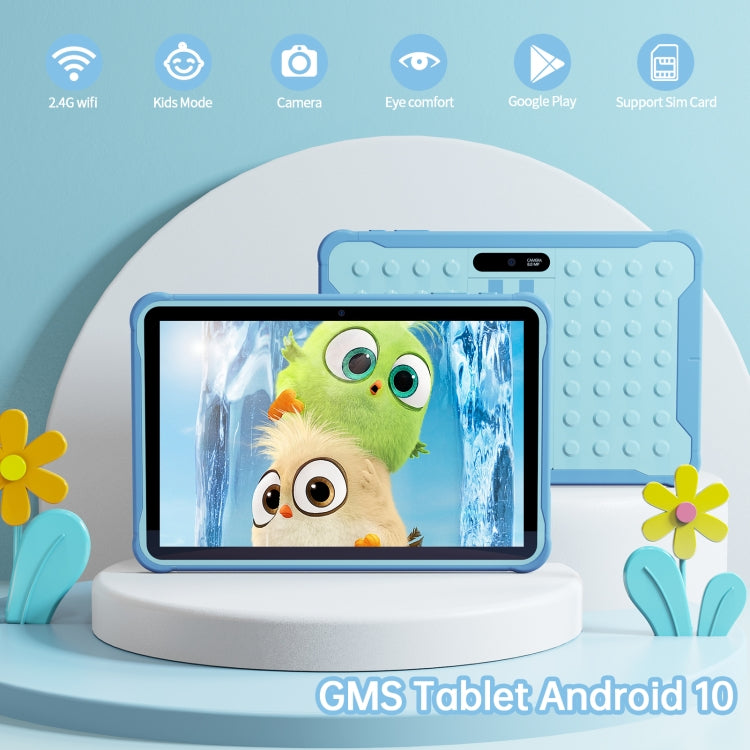 Pritom K10 Kids Tablet PC, 10.1 inch, 2GB+32GB, Android 10 Unisoc SC7731E Quad Core CPU, Support 2.4G WiFi / 3G Phone Call, Global Version with Google Play (Blue) -  by PRITOM | Online Shopping South Africa | PMC Jewellery | Buy Now Pay Later Mobicred