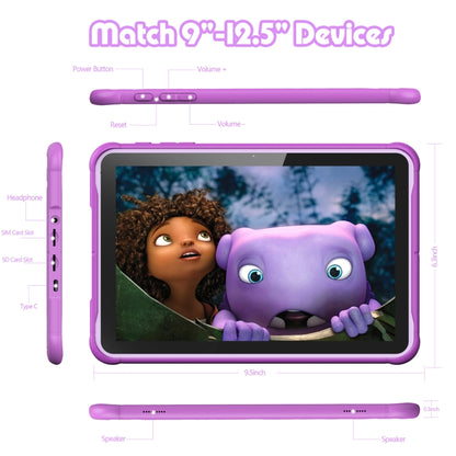 Pritom K10 Kids Tablet PC, 10.1 inch, 2GB+32GB, Android 10 Unisoc SC7731E Quad Core CPU, Support 2.4G WiFi / 3G Phone Call, Global Version with Google Play (Purple) -  by PRITOM | Online Shopping South Africa | PMC Jewellery