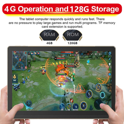 M101 4G LTE Tablet PC, 14.1 inch, 4GB+128GB, Android 8.1 MTK6797 Deca Core 2.1GHz, Dual SIM, Support GPS, OTG, WiFi, BT(Gold) - Others by PMC Jewellery | Online Shopping South Africa | PMC Jewellery