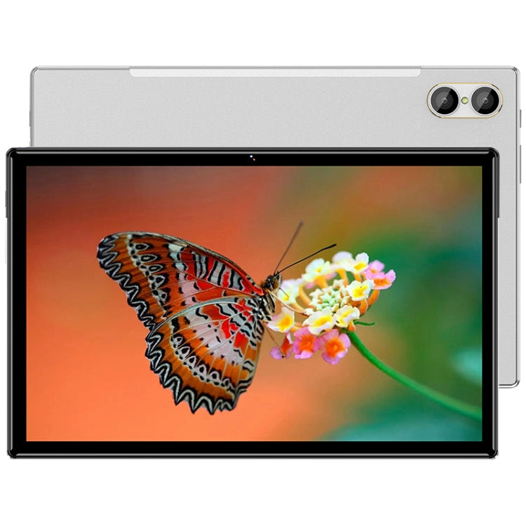 P80 4G Phone Call Tablet PC, 10.1 inch, 4GB+64GB, Android 8.0 MTK6797 Deca Core 2.1GHz, Dual SIM, Support GPS, OTG, WiFi, BT (Silver) - 10.1 inch by PMC Jewellery | Online Shopping South Africa | PMC Jewellery