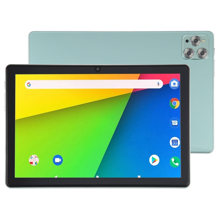 X30 4G LTE Tablet PC, 10.1 inch, 4GB+128GB, Android 11.0 MT6762 Octa-core, Support Dual SIM / WiFi / Bluetooth / GPS, EU Plug(Cyan) - 10.1 inch by PMC Jewellery | Online Shopping South Africa | PMC Jewellery